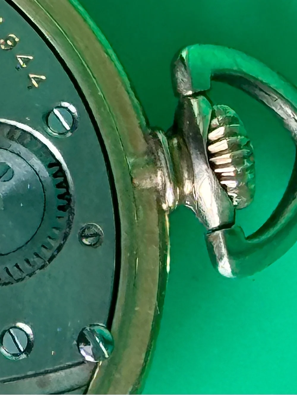 Vintage Gruen Veri-Thin Precision 17 Jewel Pocket Watch 10K GF Runs Original Box